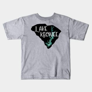 Lake Keowee over South Carolina Kids T-Shirt